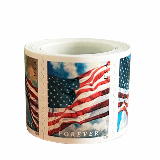 2024 Flag Forever Stamps Rolls