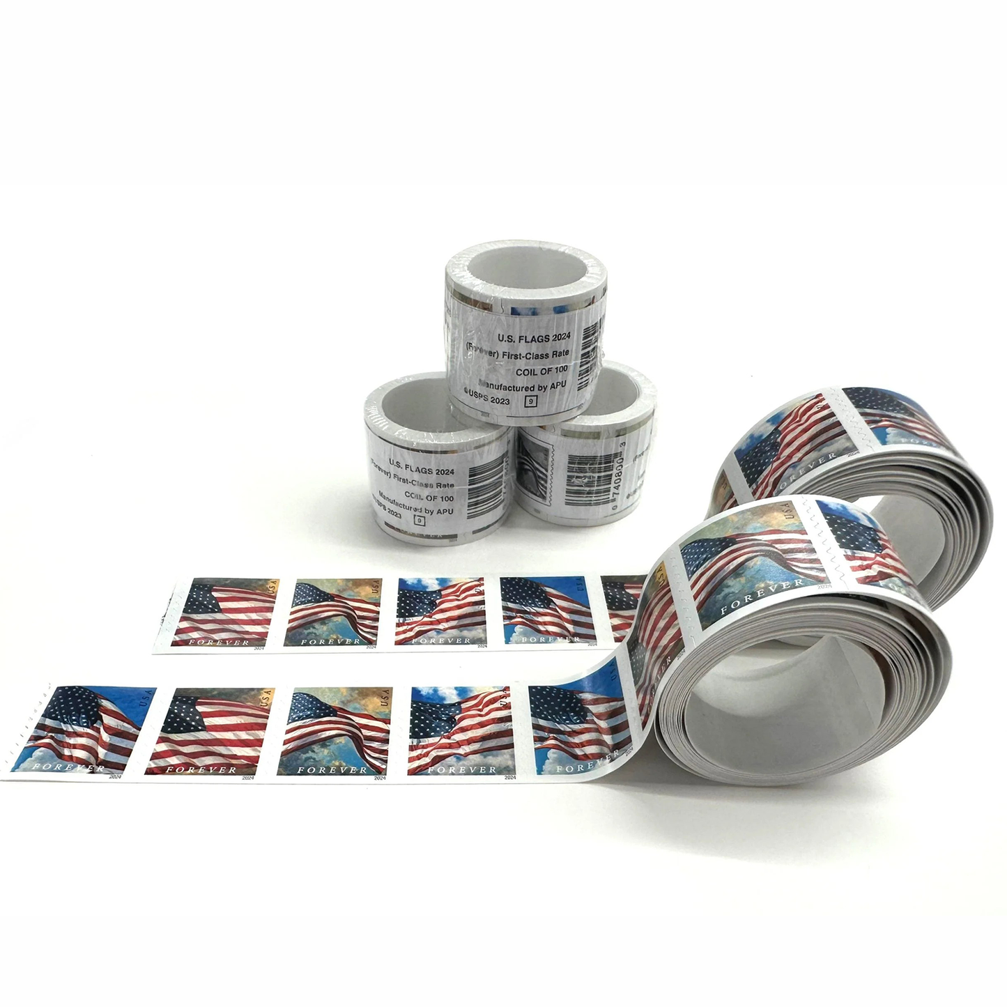 2024 Flag Forever Stamps Rolls